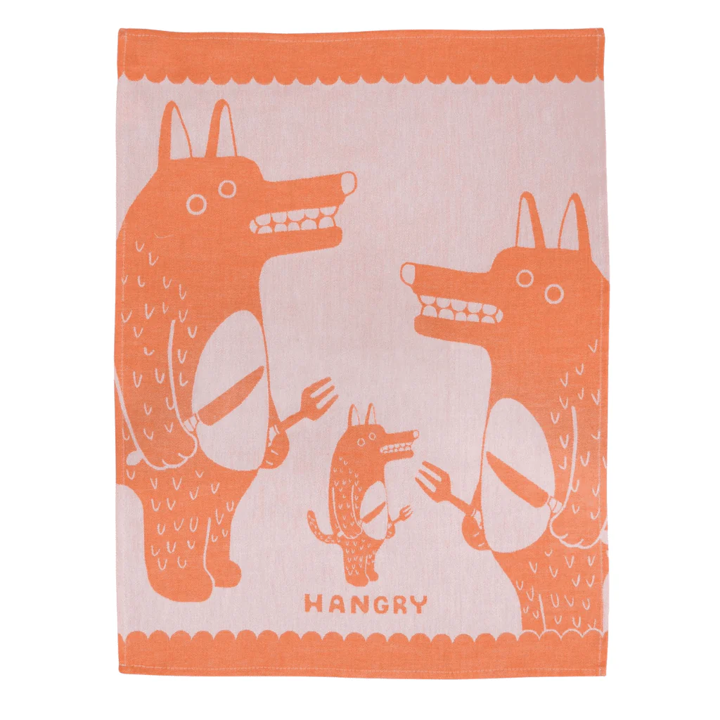 Blue Q Hangry Tea Towel | Funny Kitchen Towel - Image 2
