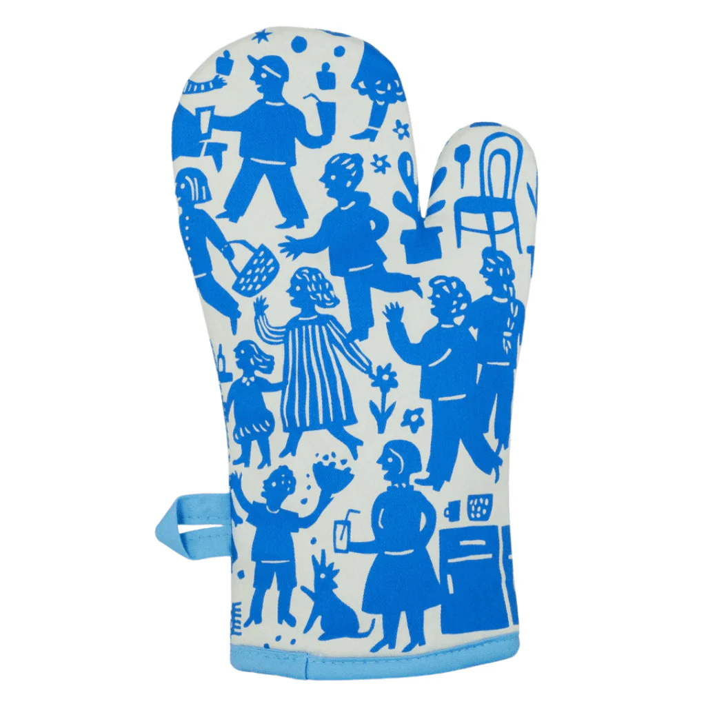 Blue Q Party’s In The Kitchen Oven Mitt - Image 2