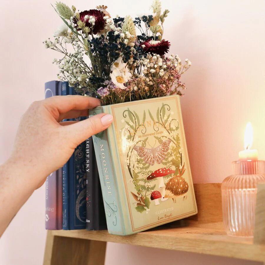 Moonrise Woodland Book Vase - Image 3