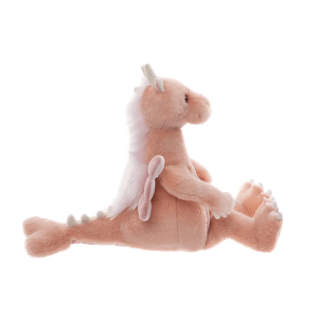 Charlie Bears Bearhouse Hearts Pink Dragon Plush Soft Toy 20cm - Image 3
