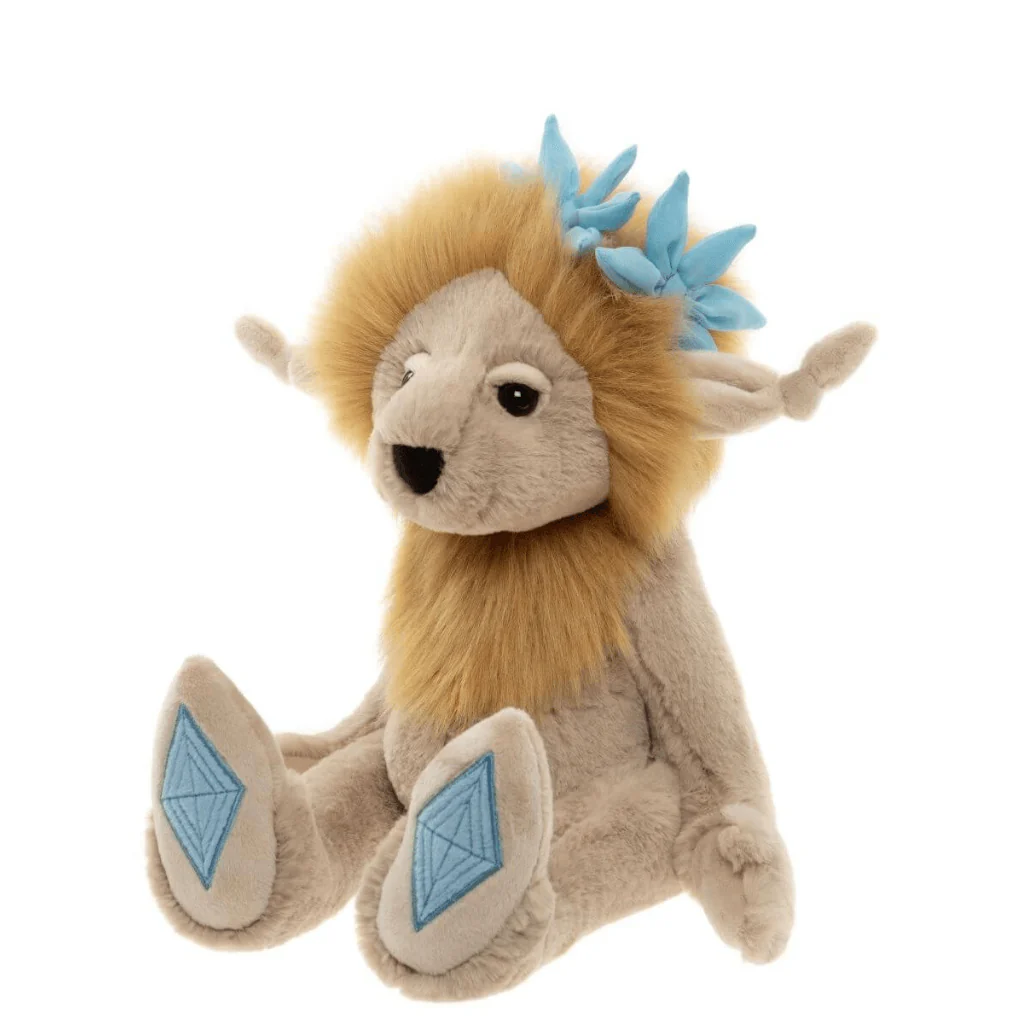Charlie Bears Bearhouse Topaz Blu Crystal Troll Plush Soft Toy 27cm - Image 3