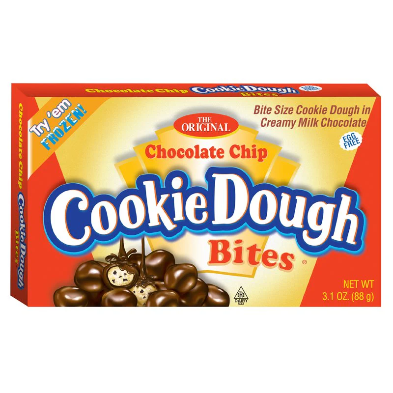 Cookie Dough Bites Theatre Box - Chocolate Chip 88g