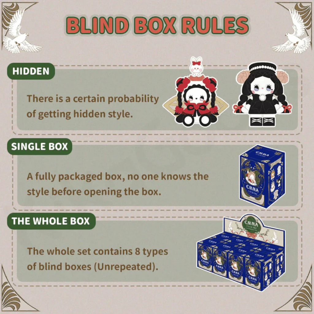 Emma Secret Forest Poetry Party Blind Box Collectables - Image 4