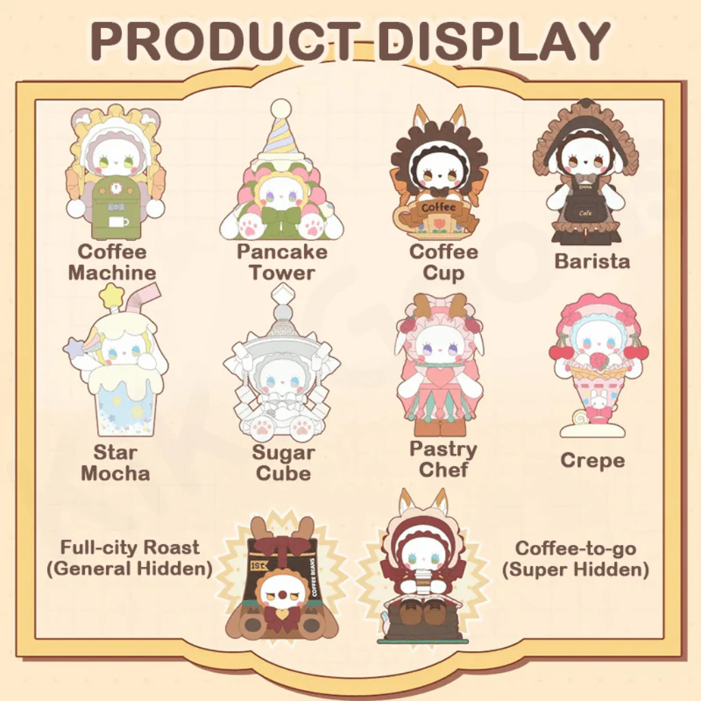 Emma Secret Forest Coffee Shop Blind Box Collectables - Image 3