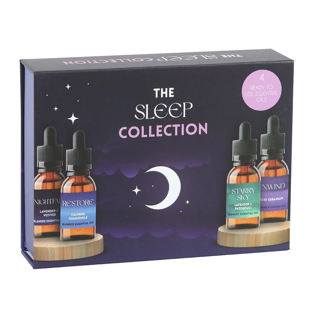 Sleep Essential Oils Gift Set – 4 Relaxing Blends