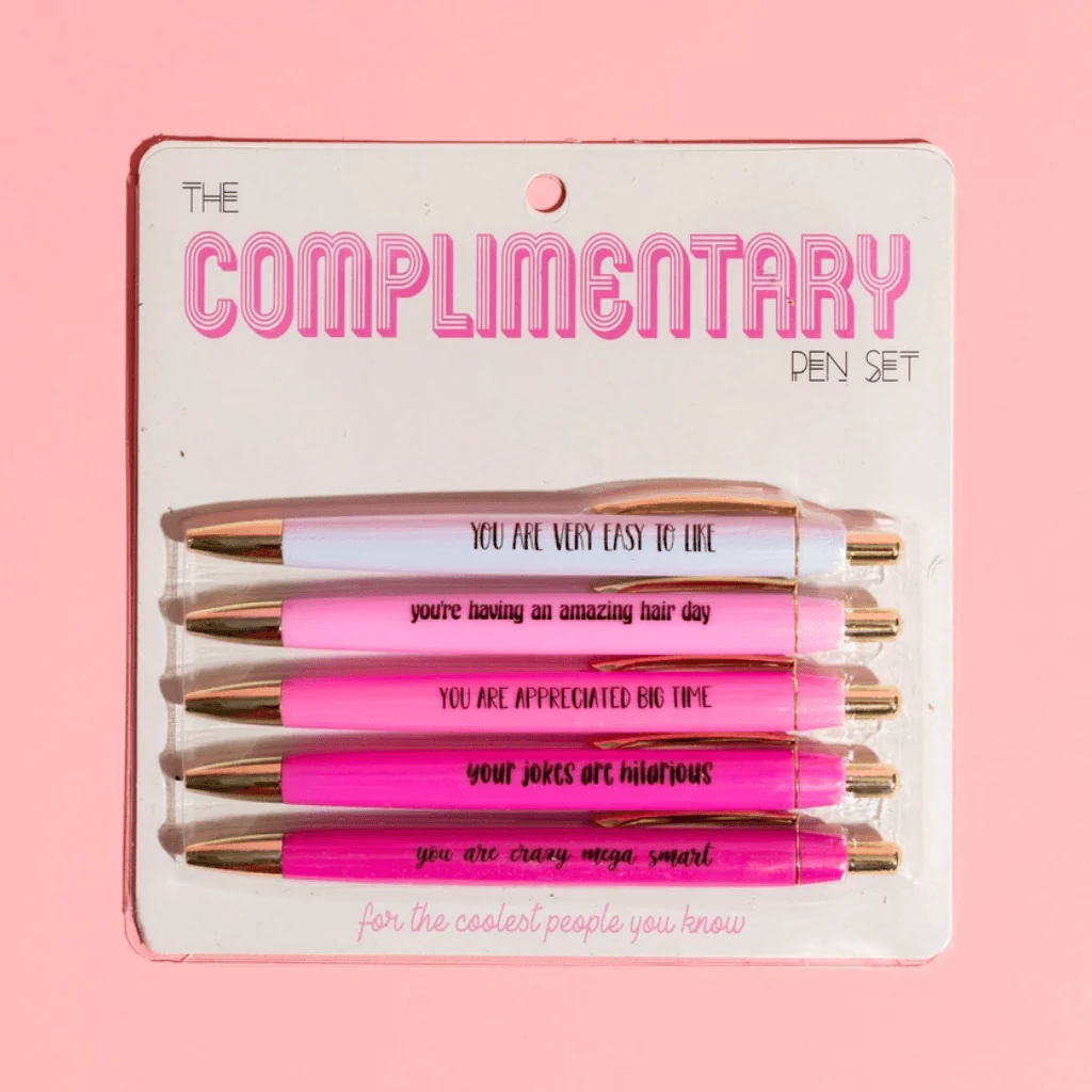 Complimentary Pen Set – Funny Novelty Pens by Fun Club