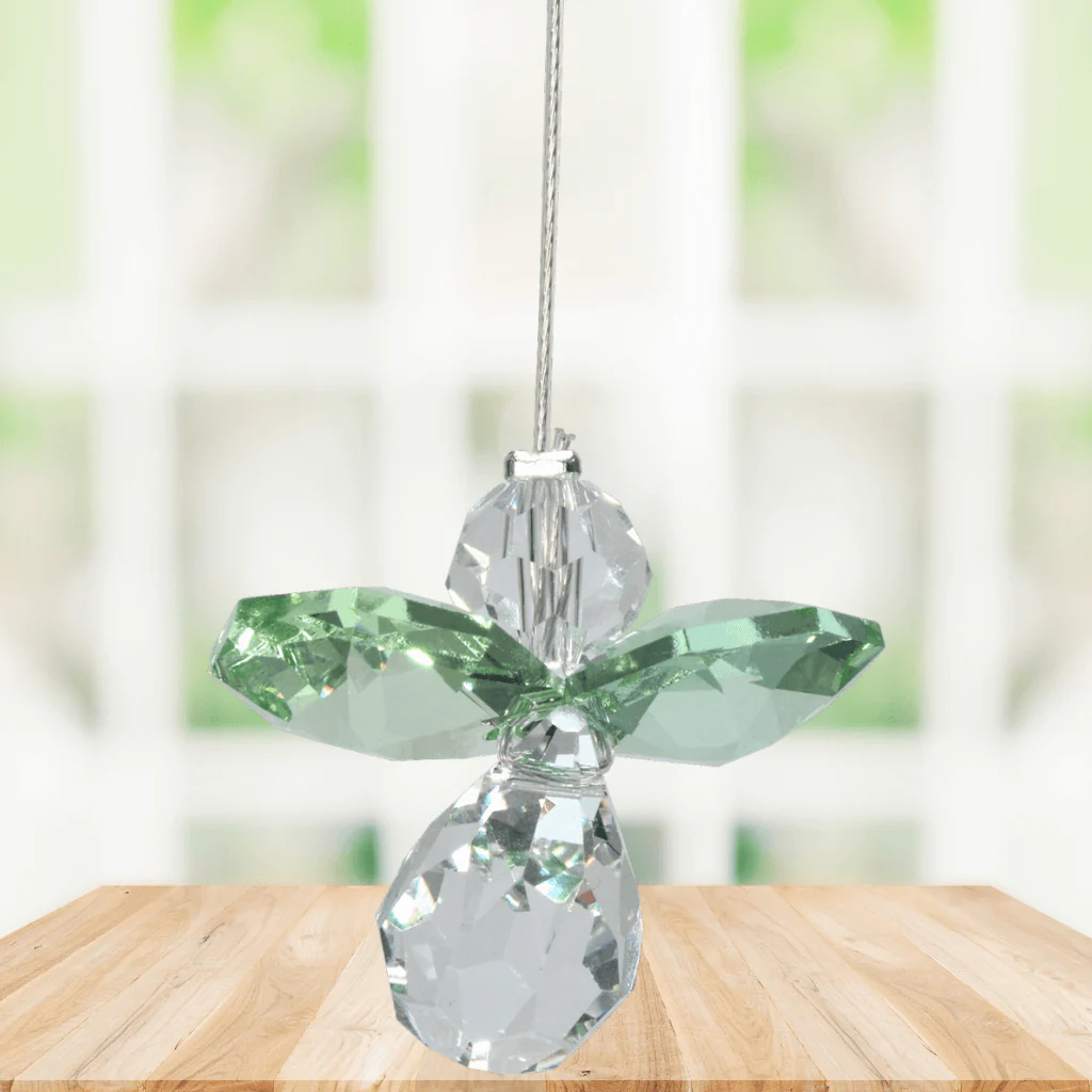 Wild Things Small Peridot Guardian Angel – August Birthstone Gift - Image 2