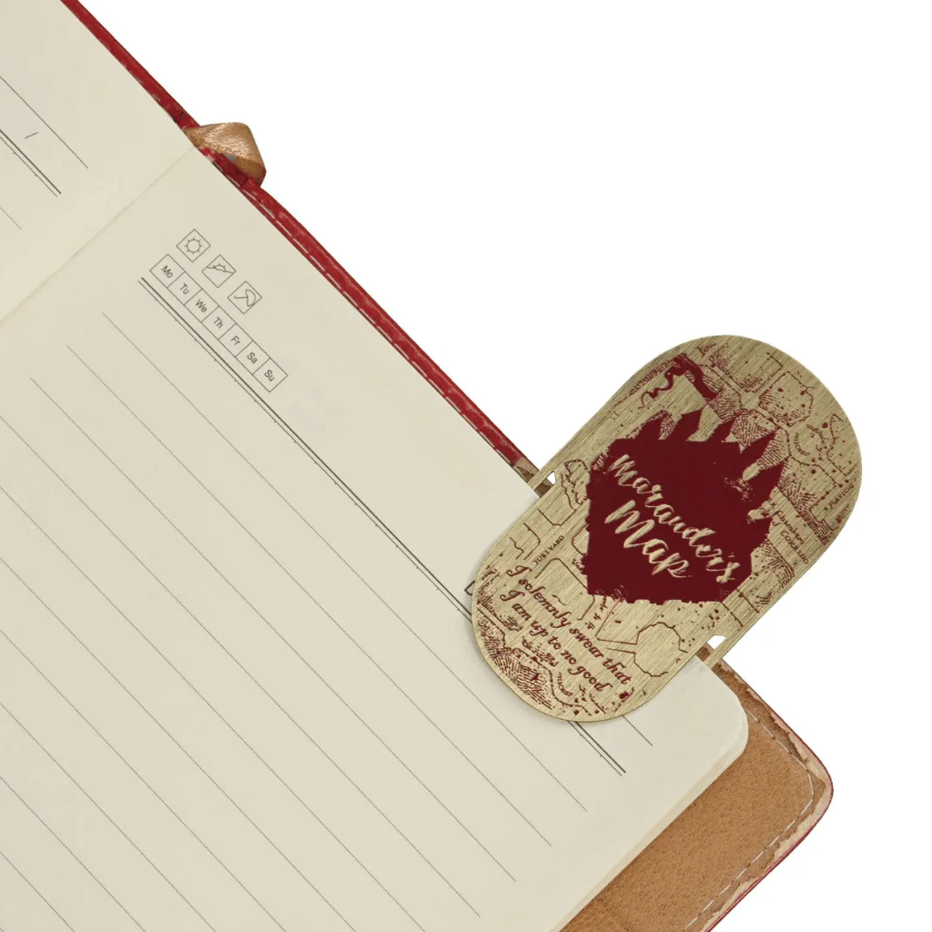 Harry Potter Marauder’s Map Metal Bookmark - Image 3