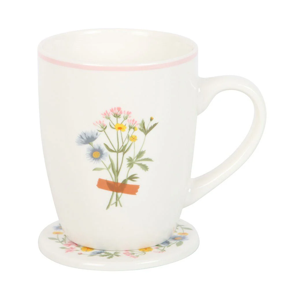 If Grandmas Were Flowers Floral Mug & Coaster Set - Image 3