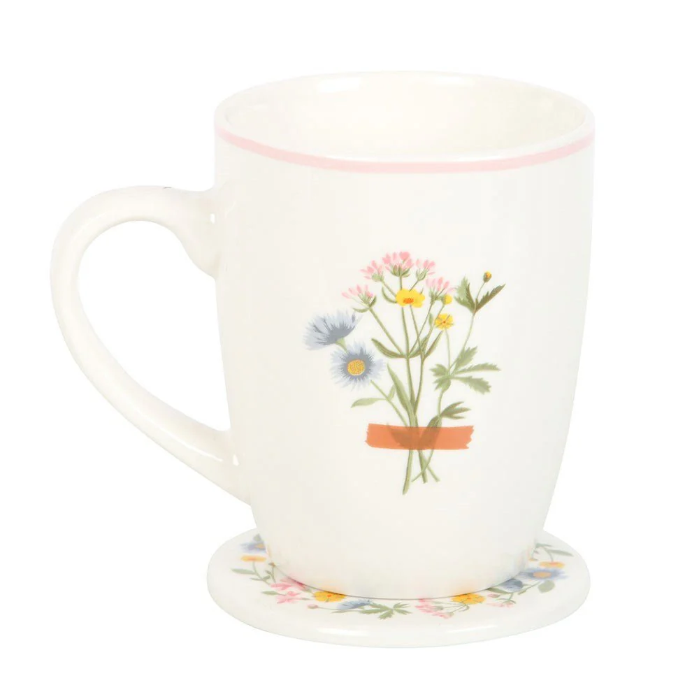 If Grandmas Were Flowers Floral Mug & Coaster Set - Image 4