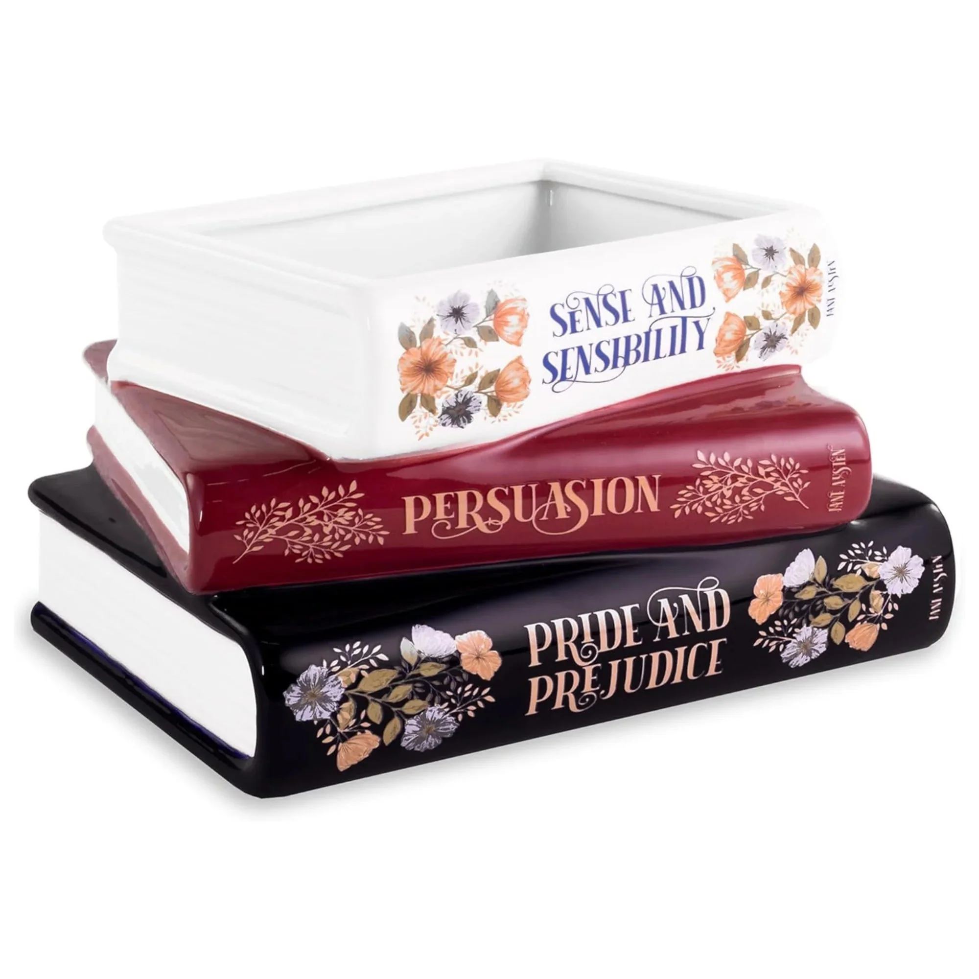 Jane Austen Classic Novel Book Vase - Image 3