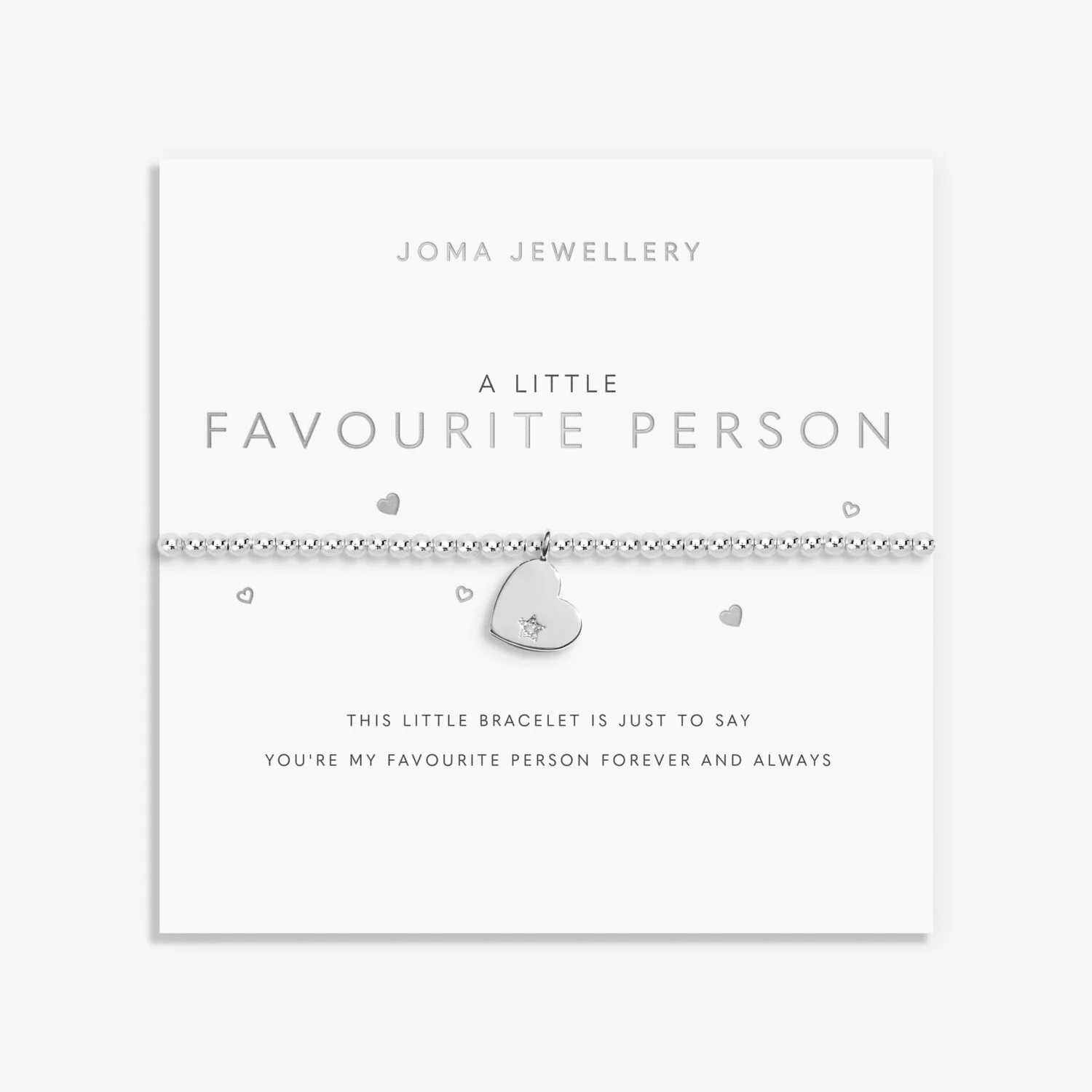 Joma Jewellery - A Little 'Favourite Person' Bracelet