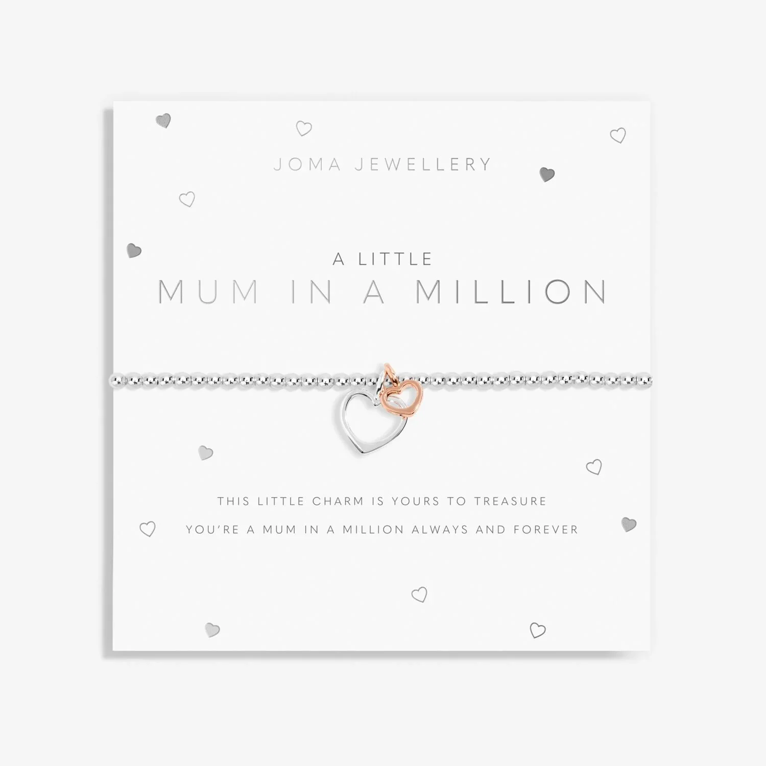 Joma Jewellery - 'Mum In A Million' A Little Bracelet