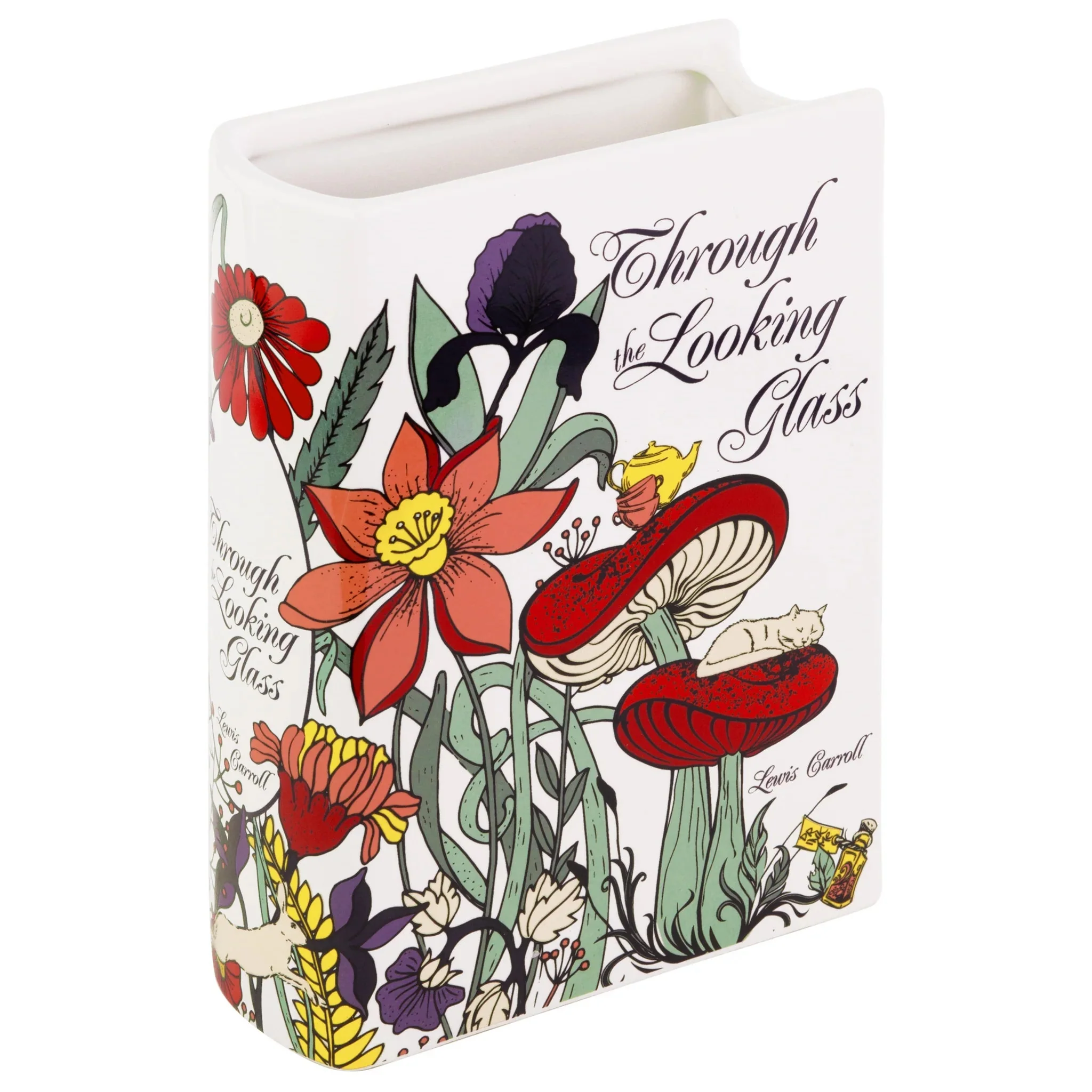 Through the Looking-Glass Book Vase - Image 2