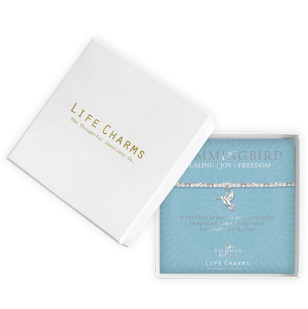 Life Charms Talisman Bracelet - Hummingbird