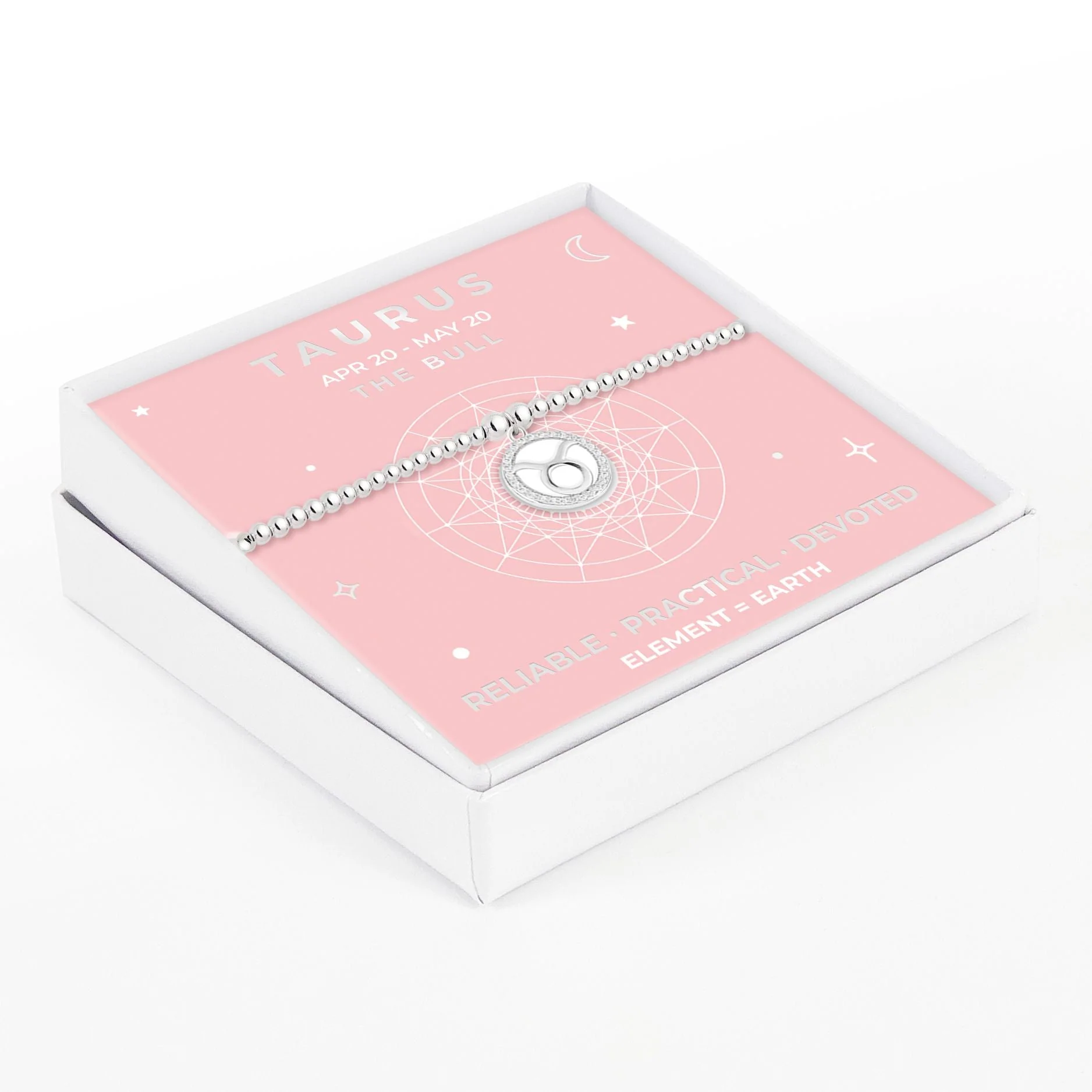Life Charms Zodiac Bracelet - Taurus - Image 2