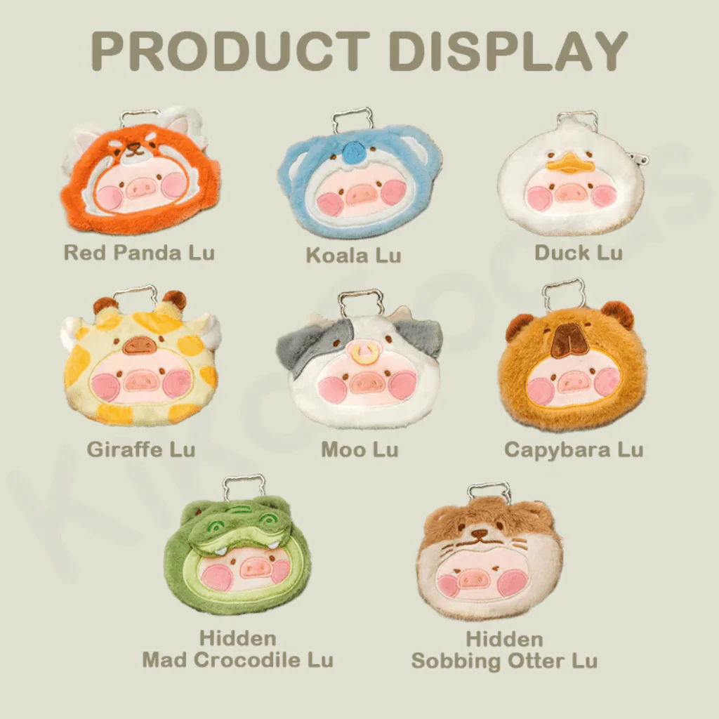 Lulu the Piggy Plush Pouch Keyring Blind Box - Image 3