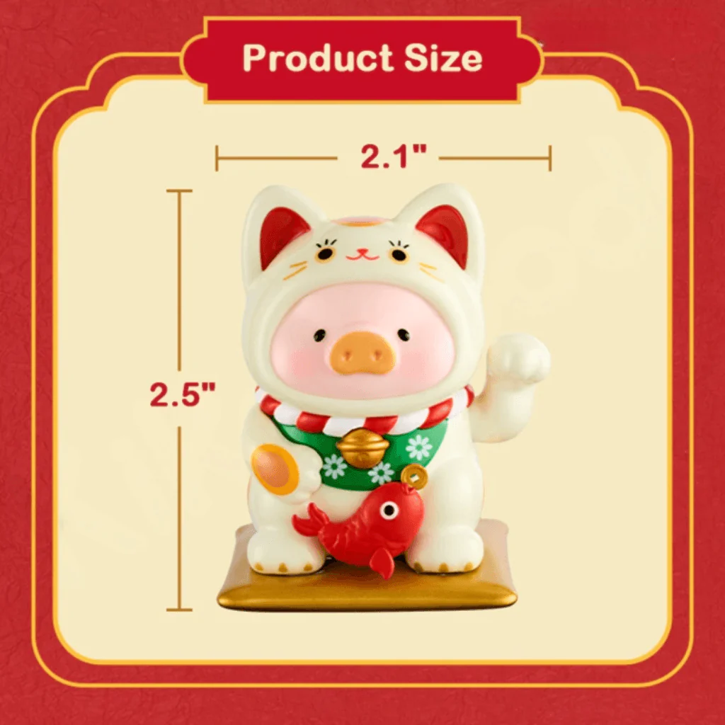LuLu the Piggy Lucky Cat Series Blind Box Figure - Image 5
