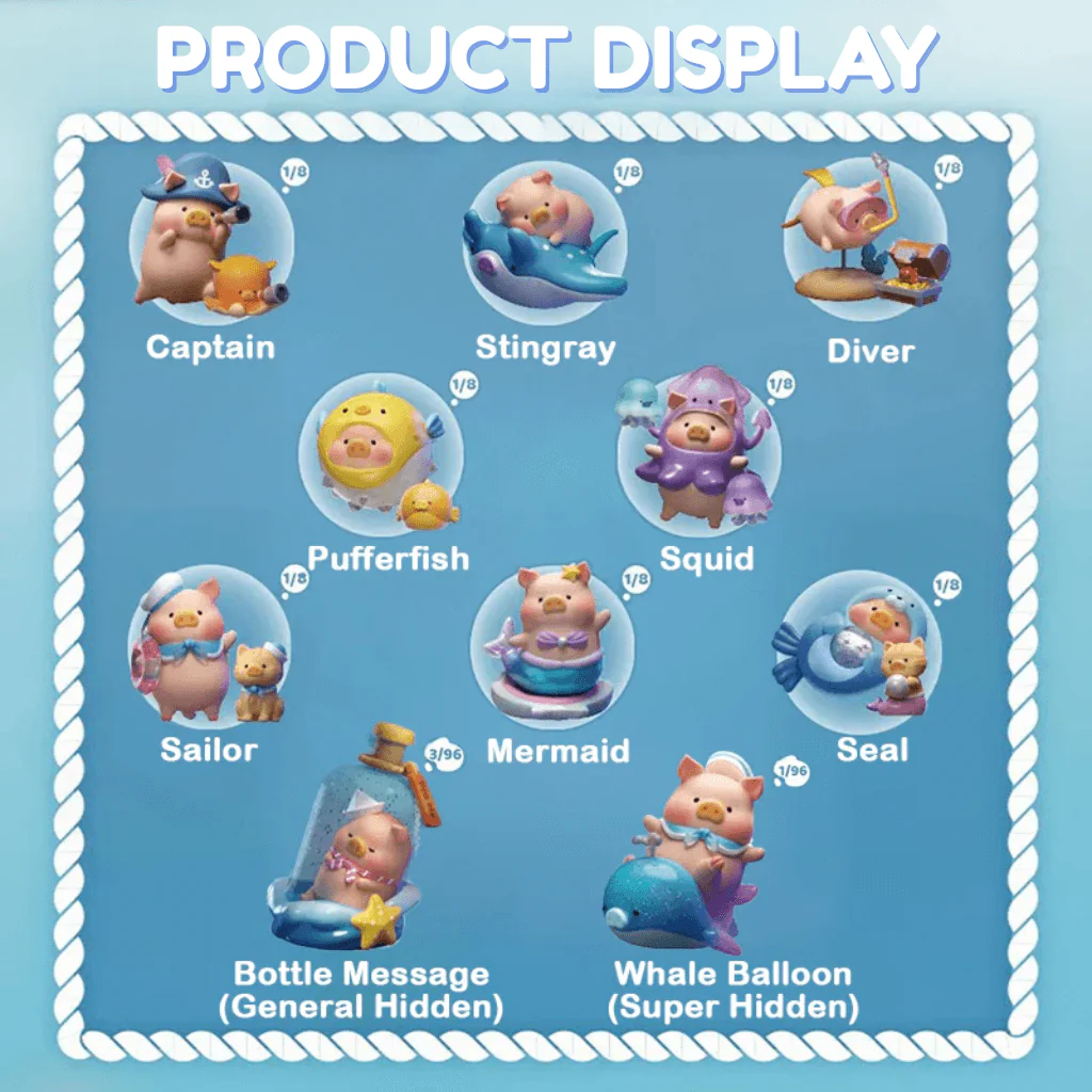 LuLu the Piggy Ocean Blind Box Collectables - Image 3