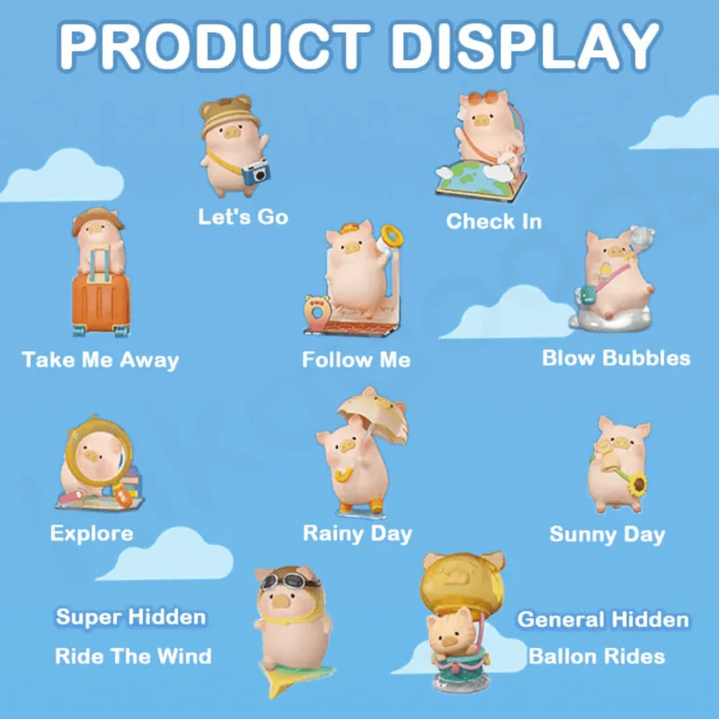 LuLu the Piggy Travel Series Figure Blind Box - Image 3