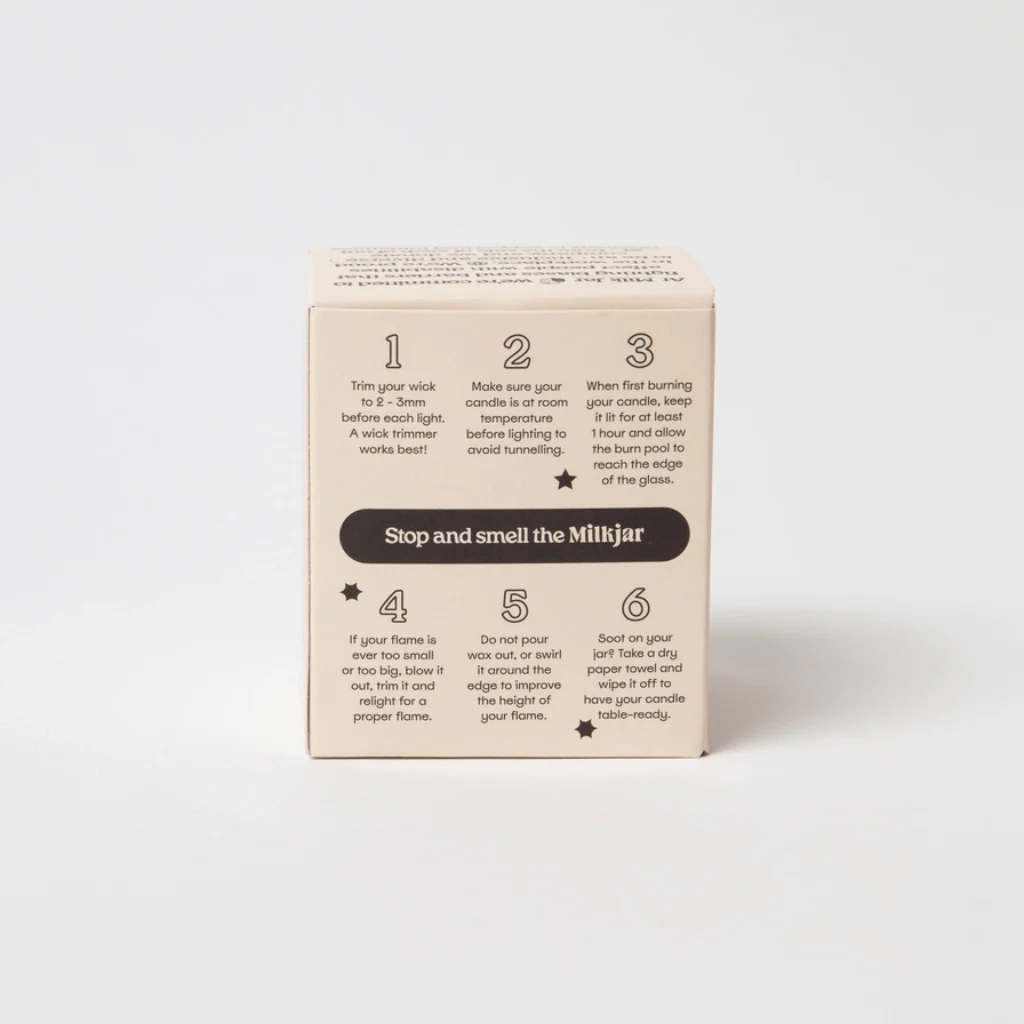 Milkjar Aurora Candle – Mahogany, Teakwood & Aspen Coconut Soy Candle 8oz - Image 7