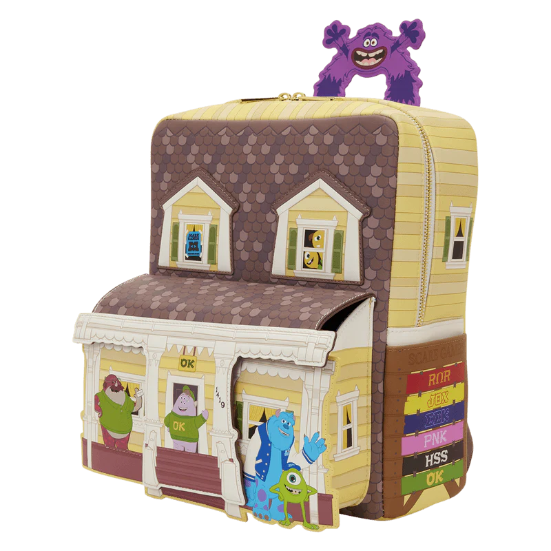 Monsters University Oozma Kappa House Figural Mini Backpack - Image 2