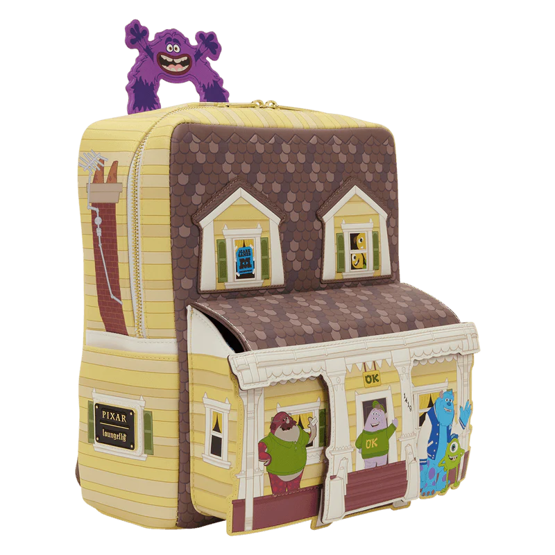 Monsters University Oozma Kappa House Figural Mini Backpack - Image 3