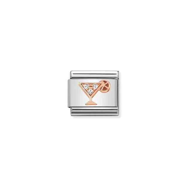 Nomination Composable Link - Rose Gold Cocktail