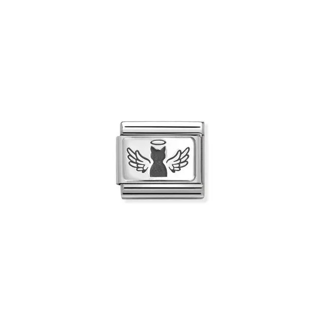 Nomination Composable Link Silver - Angel Cat