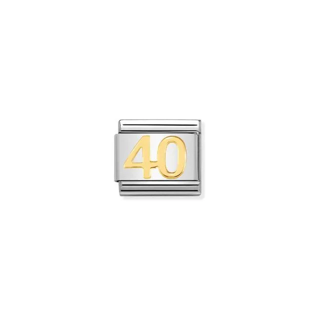 Nomination Composable Link Silver - Gold 40