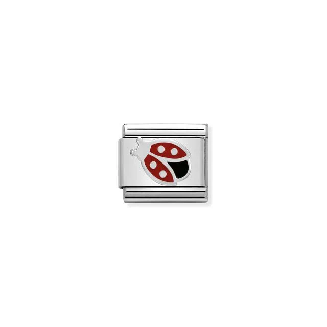 Nomination Composable Link Silver - Ladybird