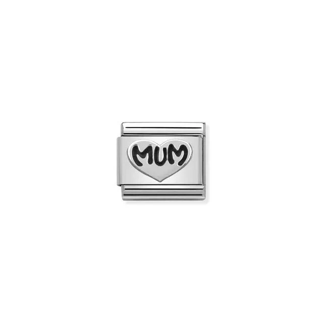 Nomination Composable Link Silver - Mum Heart