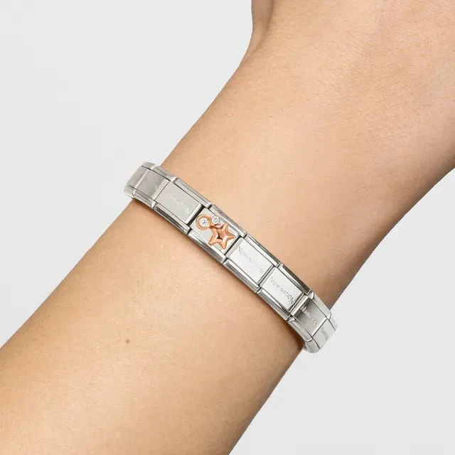 Nomination Composable Link - Star With Two CZ - Image 3