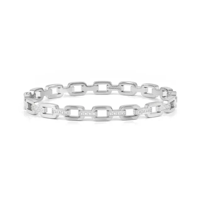 Nomination Pretty Bangles Bracelet - Chain With CZ