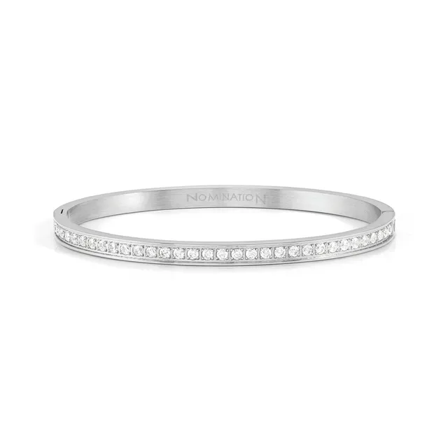 Nomination Pretty Bangles Bracelet - White CZ