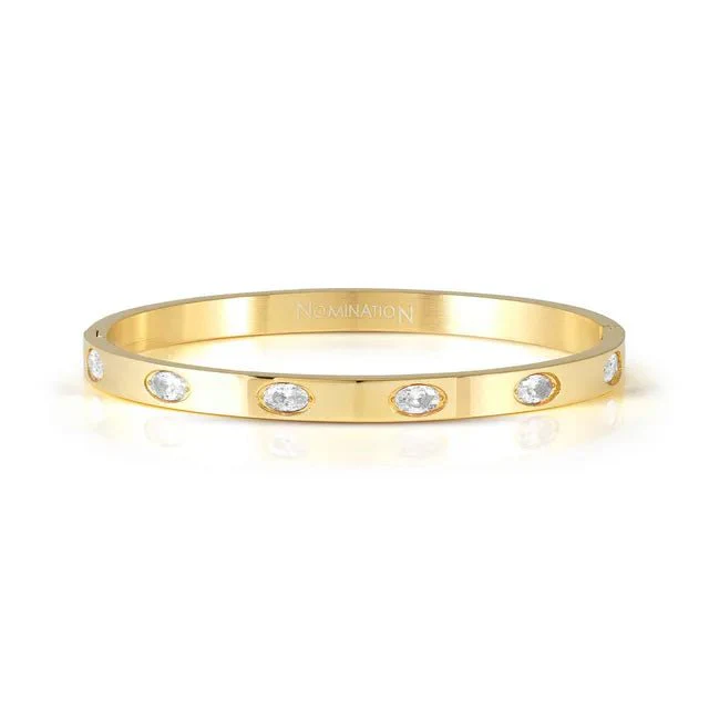 Nomination Pretty Bangles Bracelet - White CZ
