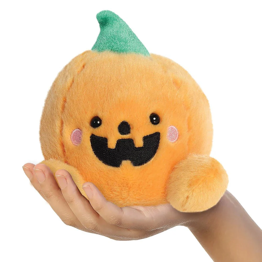Palm Pals Carver Jack O’Lantern 13cm Plush Toy - Image 6