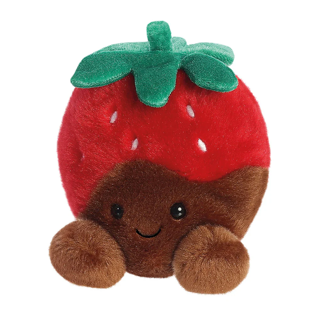 Palm Pals Chocolate Strawberry 13cm Plush Toy - Image 5