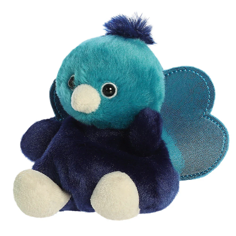 Palm Pals Elton Peacock 13cm Plush Toy - Image 5