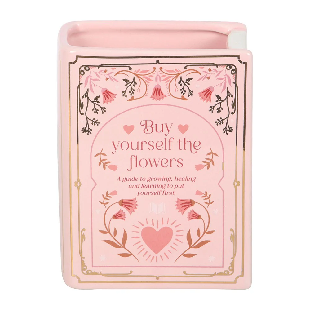 Pink Book Vase - Image 4