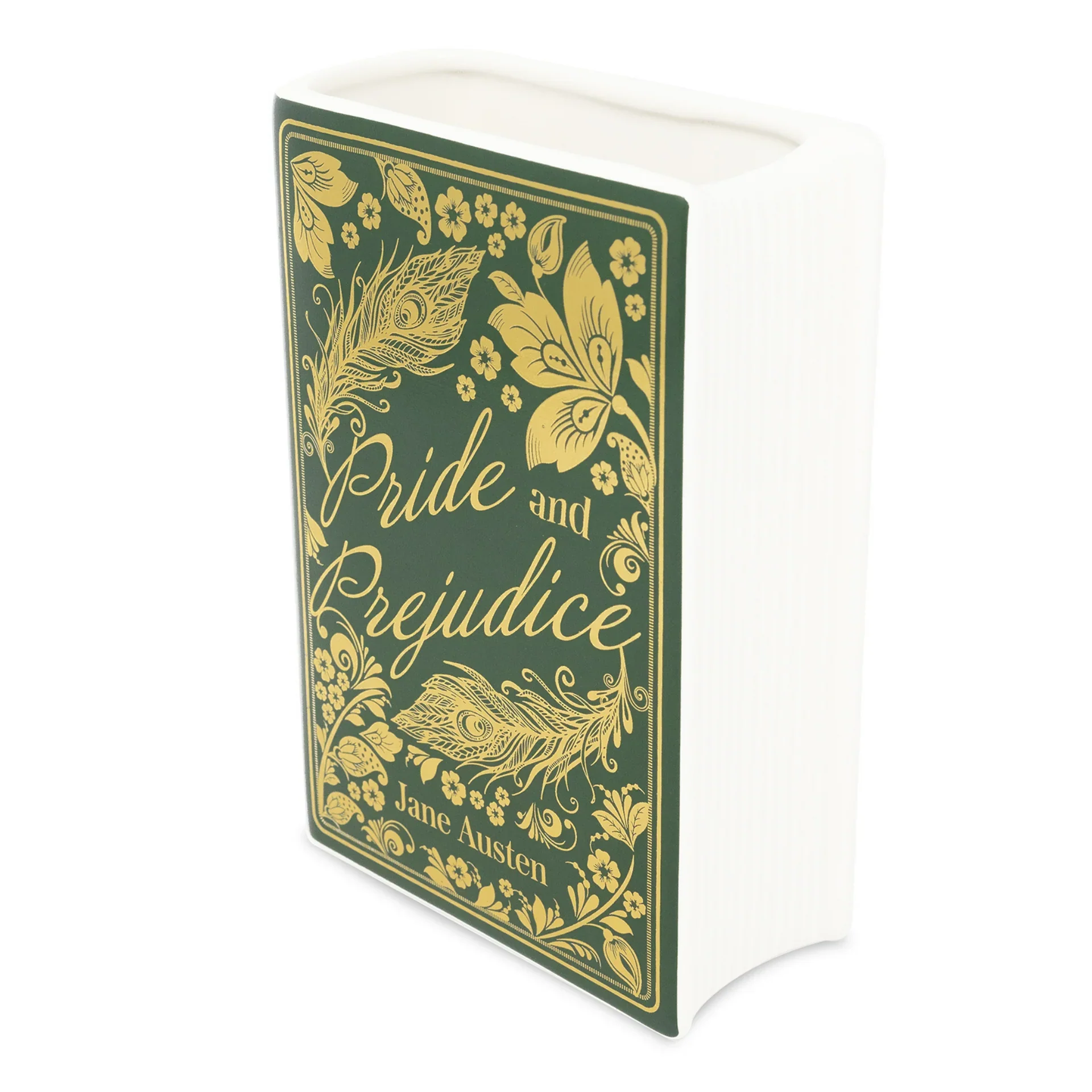 Pride and Prejudice Gold-Foil Book Vase - Image 3