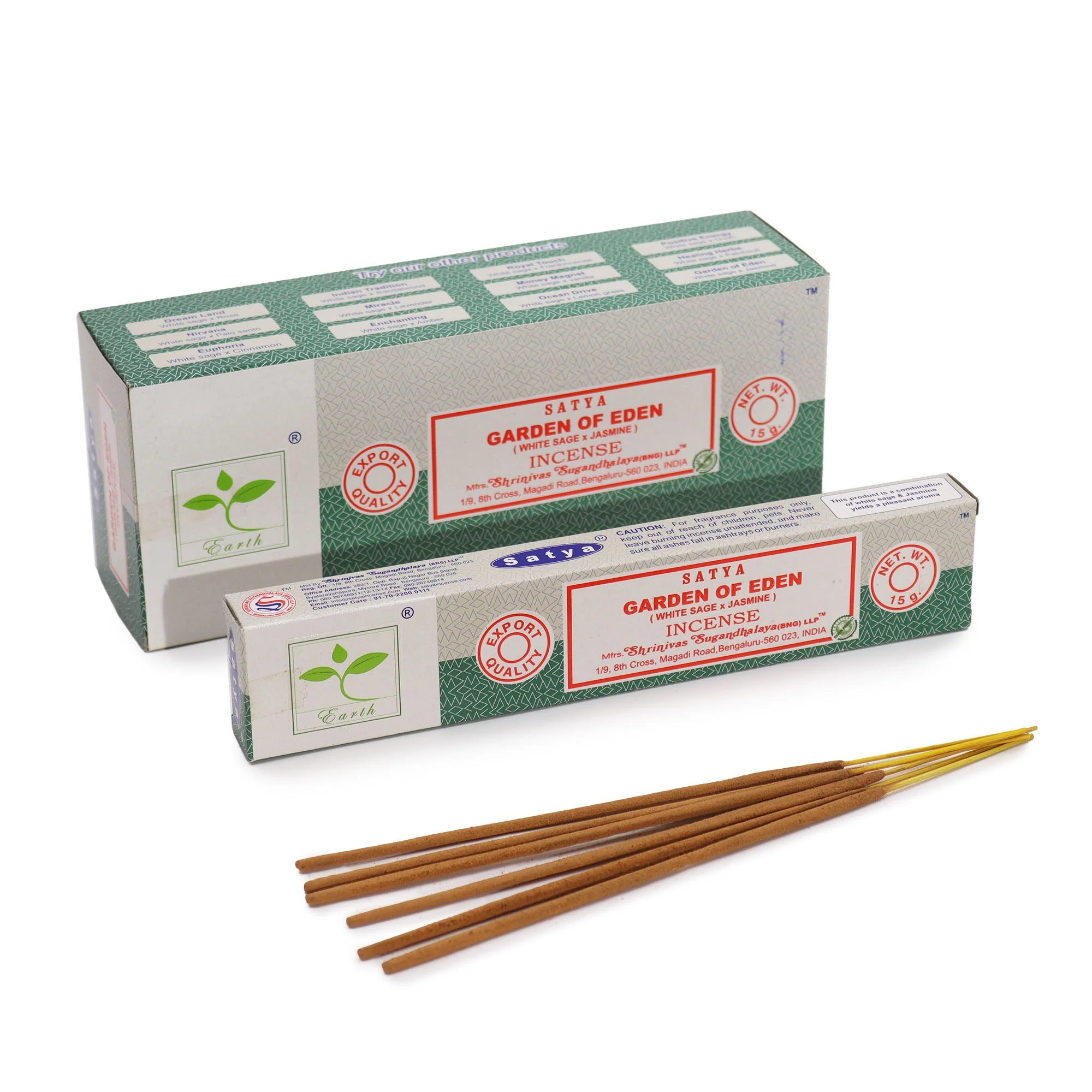 Satya Incense 15gm - Garden of Eden
