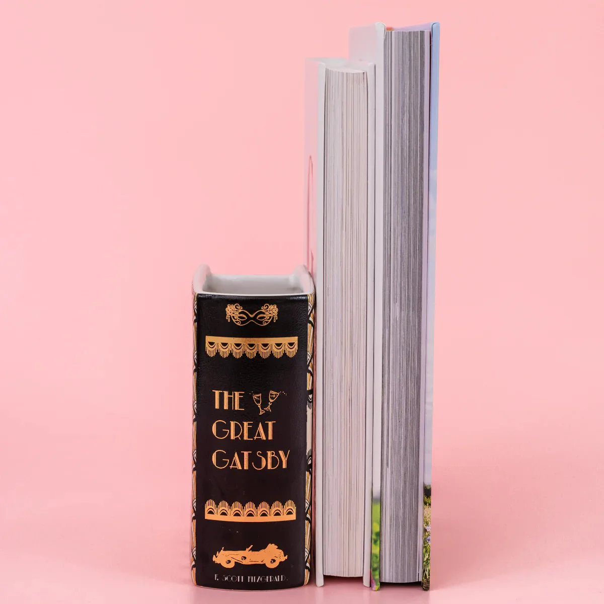 Great Gatsby Art Deco Book Vase - Image 6