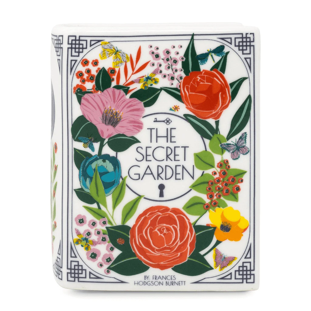 The Secret Garden Book Shaped Ceramic Candle - Image 7
