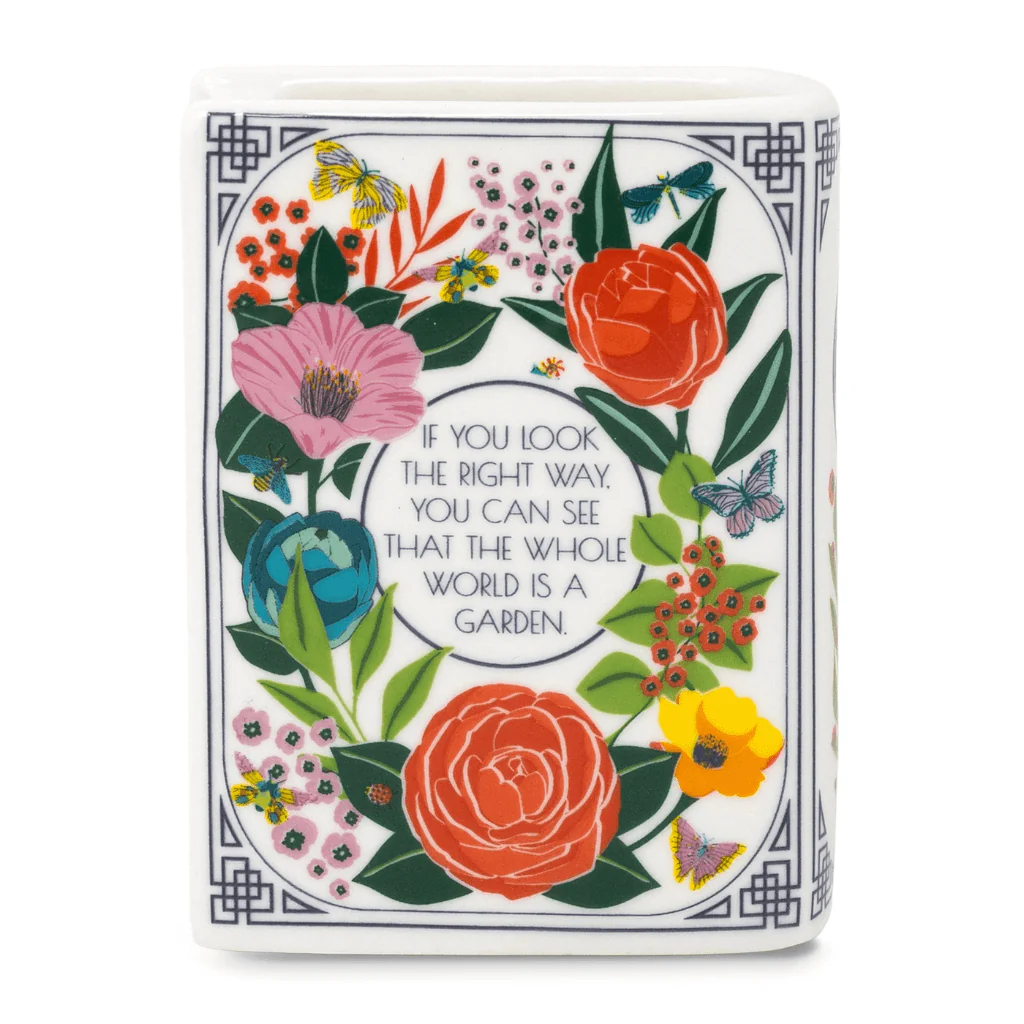 The Secret Garden Book Shaped Ceramic Candle - Image 8