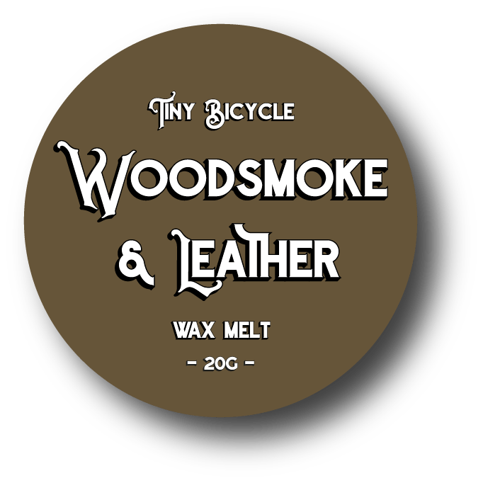 Woodsmoke & Leather Mini Wax Melt