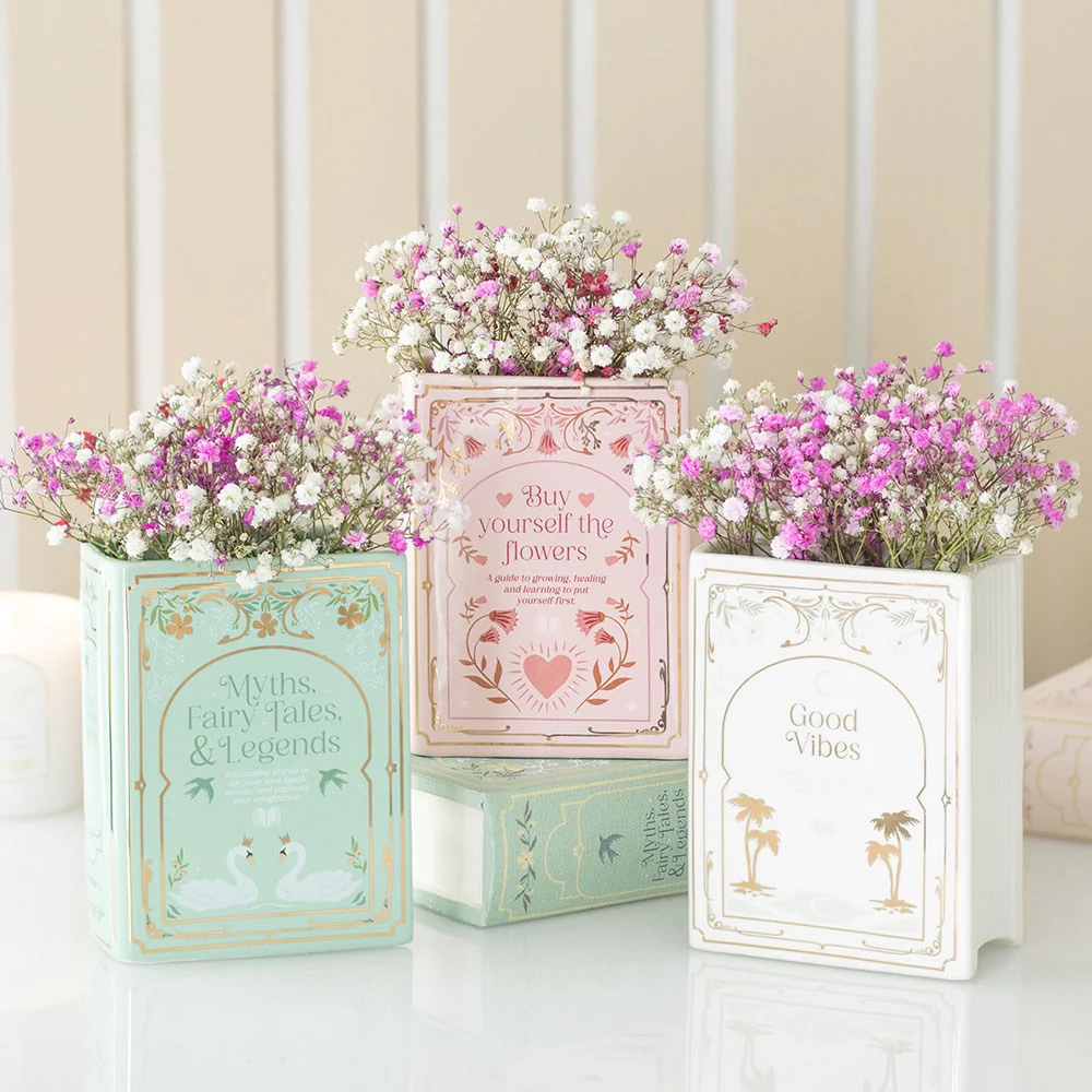 White Book Vase - Image 2