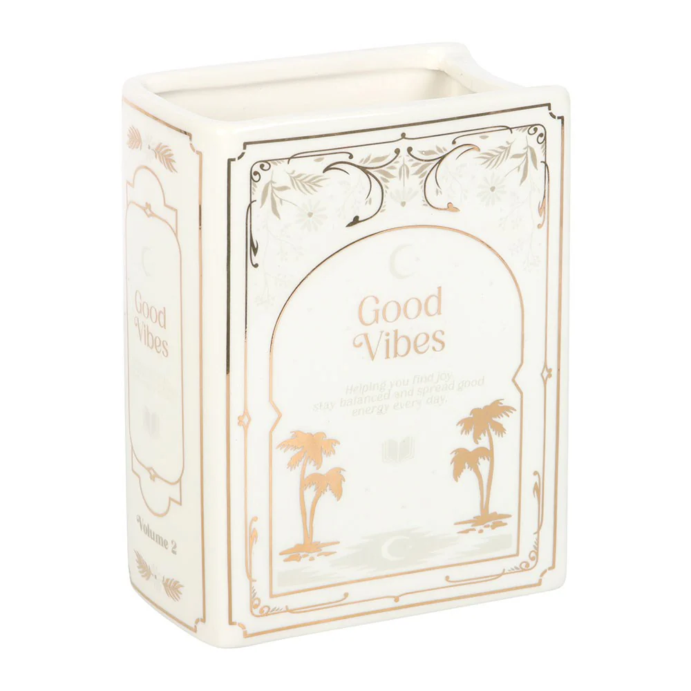 White Book Vase - Image 3