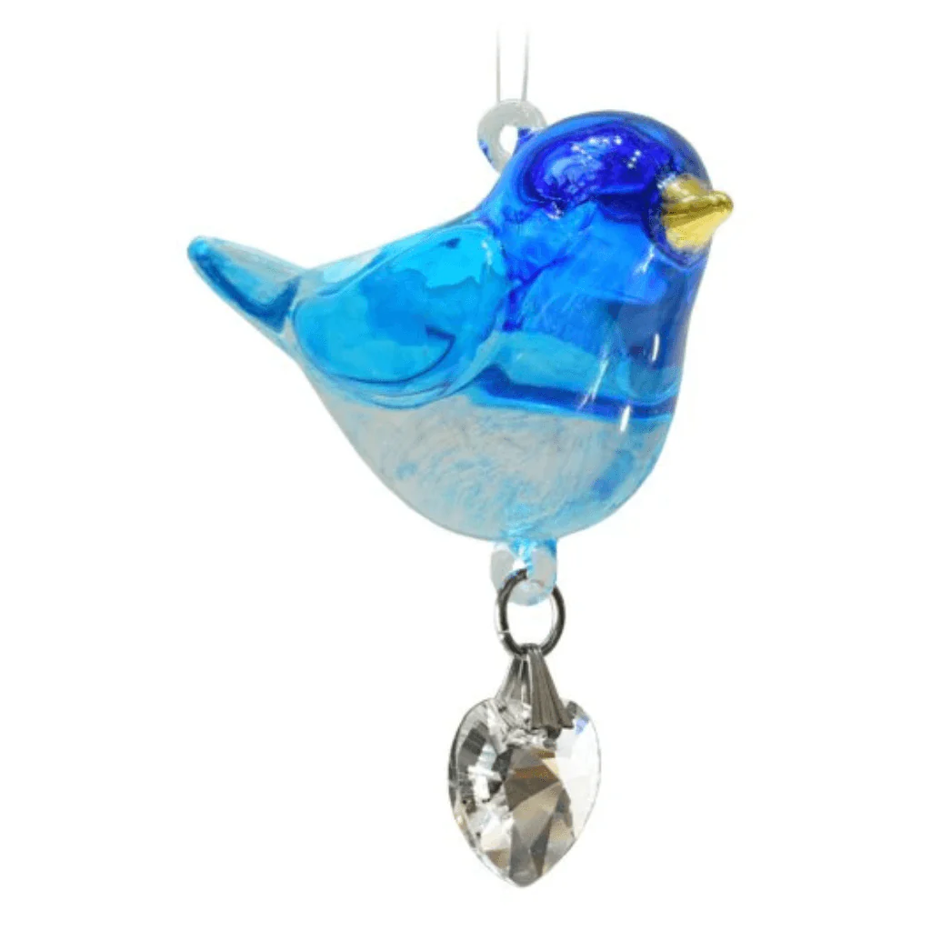 Wild Things ‘Bluebird’ Crystal Glass Suncatcher – Pretty Little Birds Range