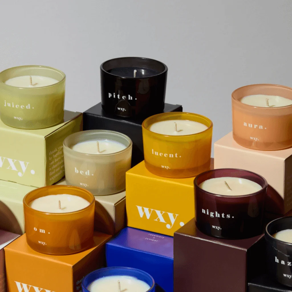 WXY Pitch 3oz Candle – Blood Orange & Santal Embers - Image 4